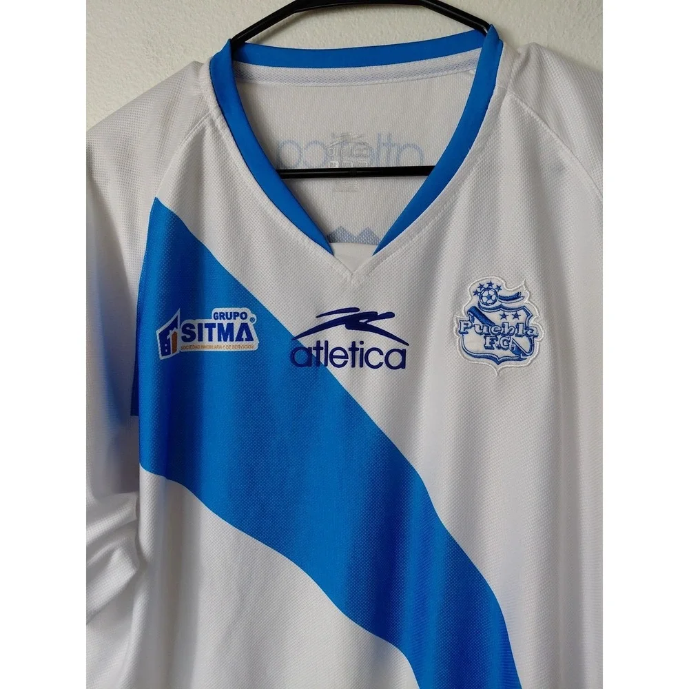 PUEBLA MEXICO 2007/2008 HOME FOOTBALL SHIRT ATLETICA SIZE XL ADULT